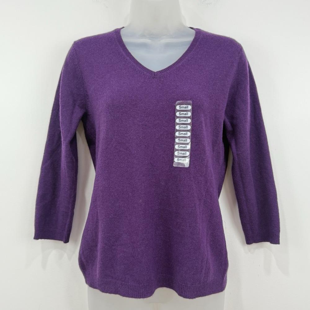 Neiman Marcus 100% Cashmere Sweater S NWT Quiet Luxury Old Money Minimal